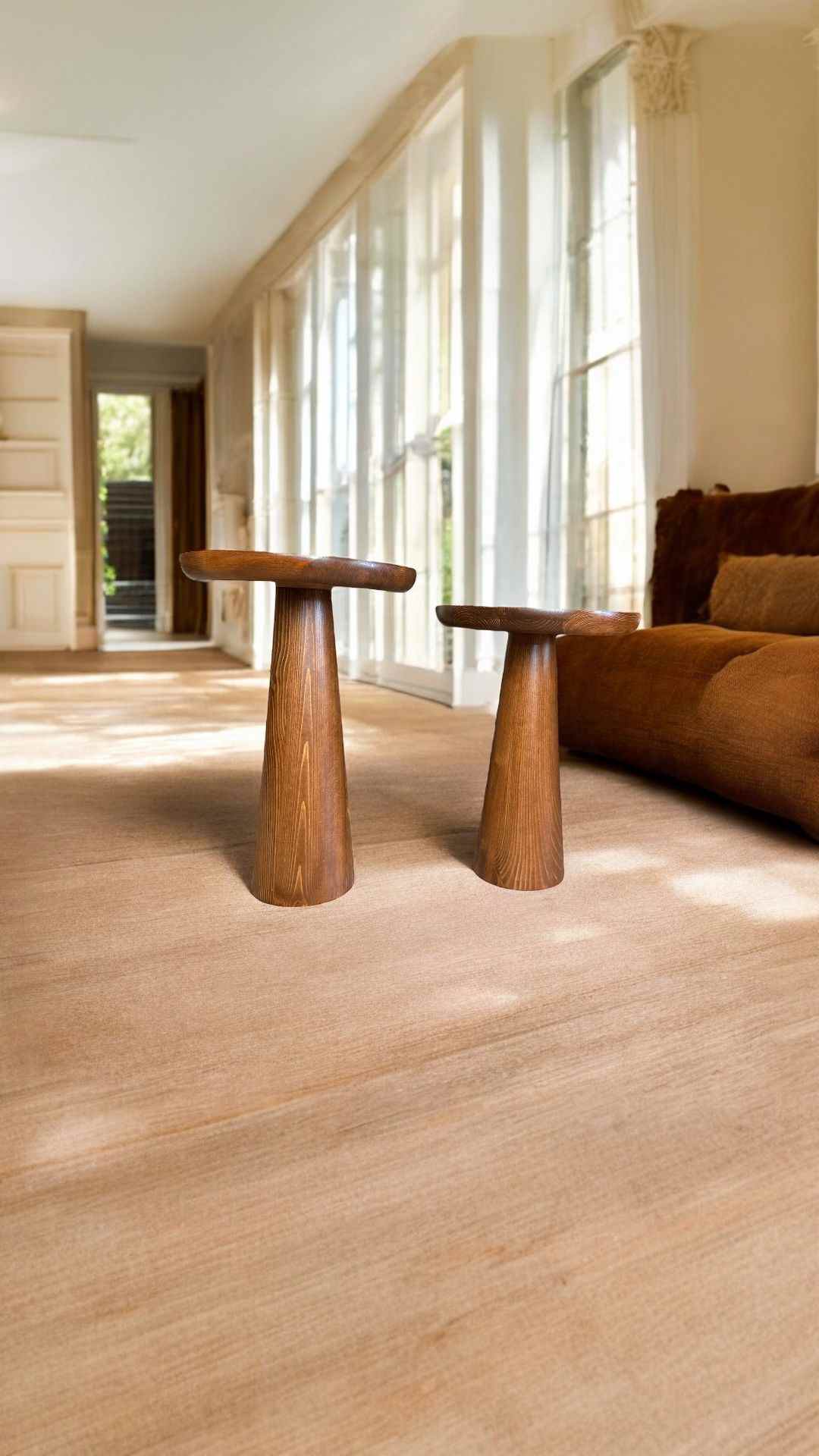 mantar-sehpa-zigon-sehpa-ahsap-sehpa-orta-sehpa686 Rustik tarza uygun mantar sehpa